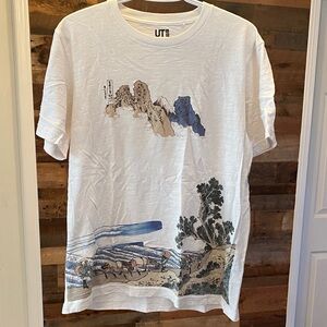 2 for $10 - White Graphic T-Shirt